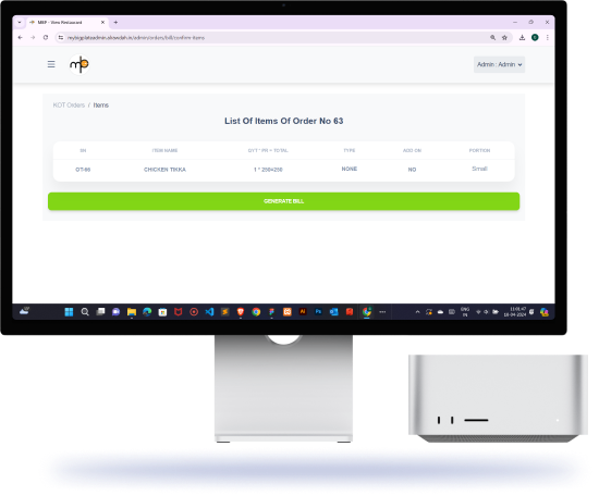 restaurant billing software